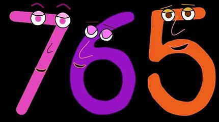 Numbers Song in French. Une Chanson des Chiffres.