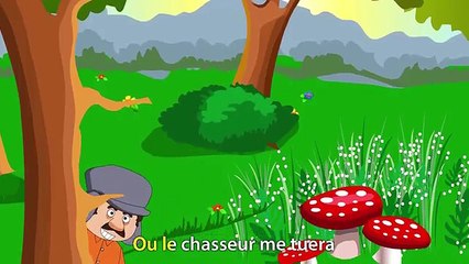 Dans sa maison un grand cerf