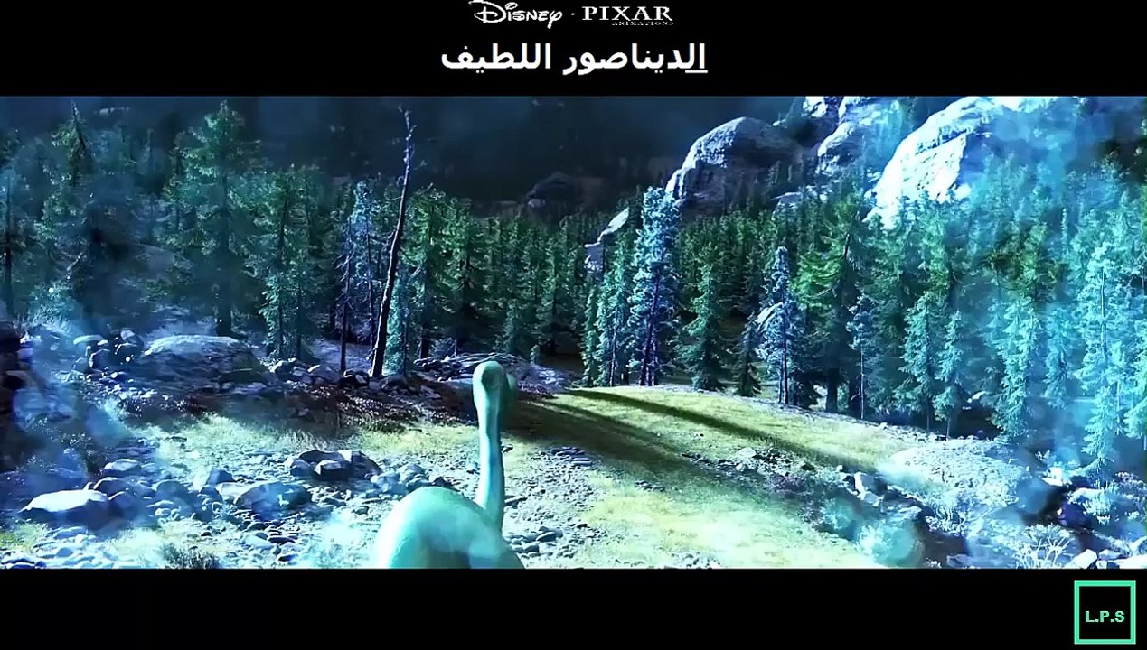 إعلان الثاني لفيلم ديزني بيكسار الديناصور اللطيف the good dinosaur