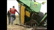 John Deere 6115R + KL2500 Grass Seeding John Deere Tractor Modern Agricultural Equipments
