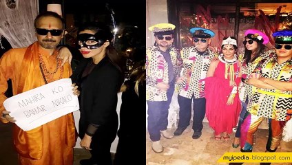 Pakistani Celebrities in Hallowen Party 2015