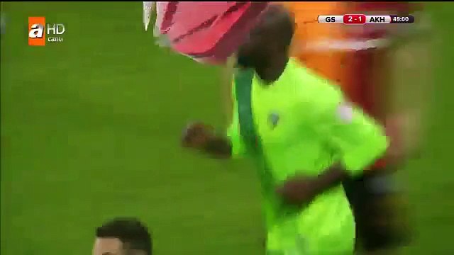 2-1 Lomana LuaLua Goal Turkey Turkiye Kupasi R4 Group E - 17.12.2015, Galatasaray SK 2-1 Akhisar Bld