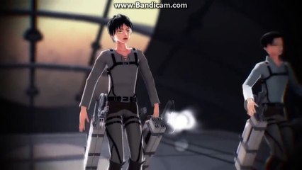 (MMD) Levi & Eren (Attack on titan)