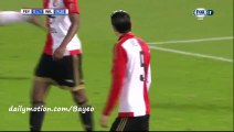 Lucas Andersen Goal - Feyenoord 0-1 Willem II - 17-12-2015 KNVB Beker