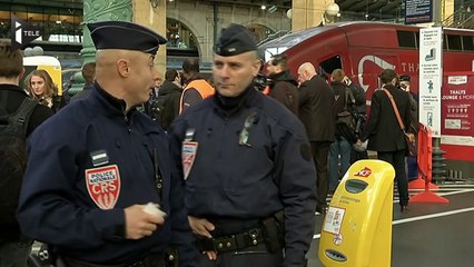 Des portiques de sécurité installés à Paris pour les passagers du Thalys