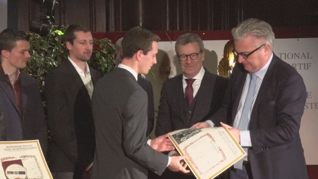 Le Mérite sportif officiellement remis au relais 4x400m