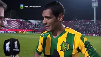 "Estamos muy felices". Unión 1 - Aldosivi 2. Liguilla Pre-Sudamericana. Primera División 2015. FP