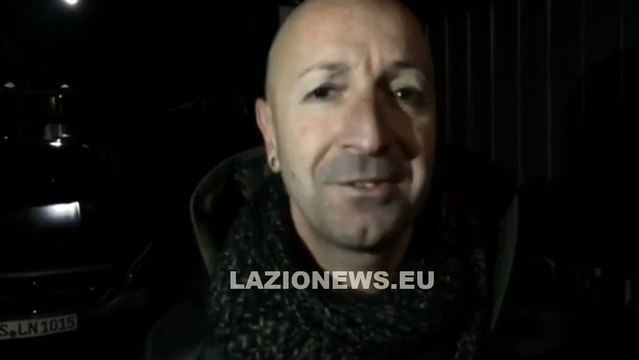 Geppo alla cena di Natale della Lazio