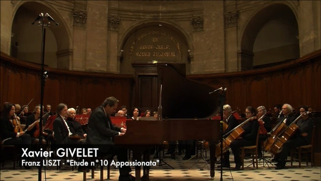 Liszt étude transcendante en fa mineur - Xavier Givelet piano