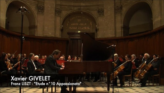 Liszt étude transcendante en fa mineur - Xavier Givelet piano