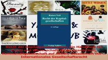 Download  Recht der Kapitalgesellschaften Ein Handbuch für Praxis und Wissenschaft PDF Online