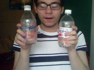 Drinking the NEW Crystal Pepsi
