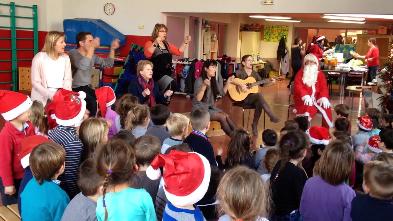 J'ai d'mandé au père noël chorale Noël 2015