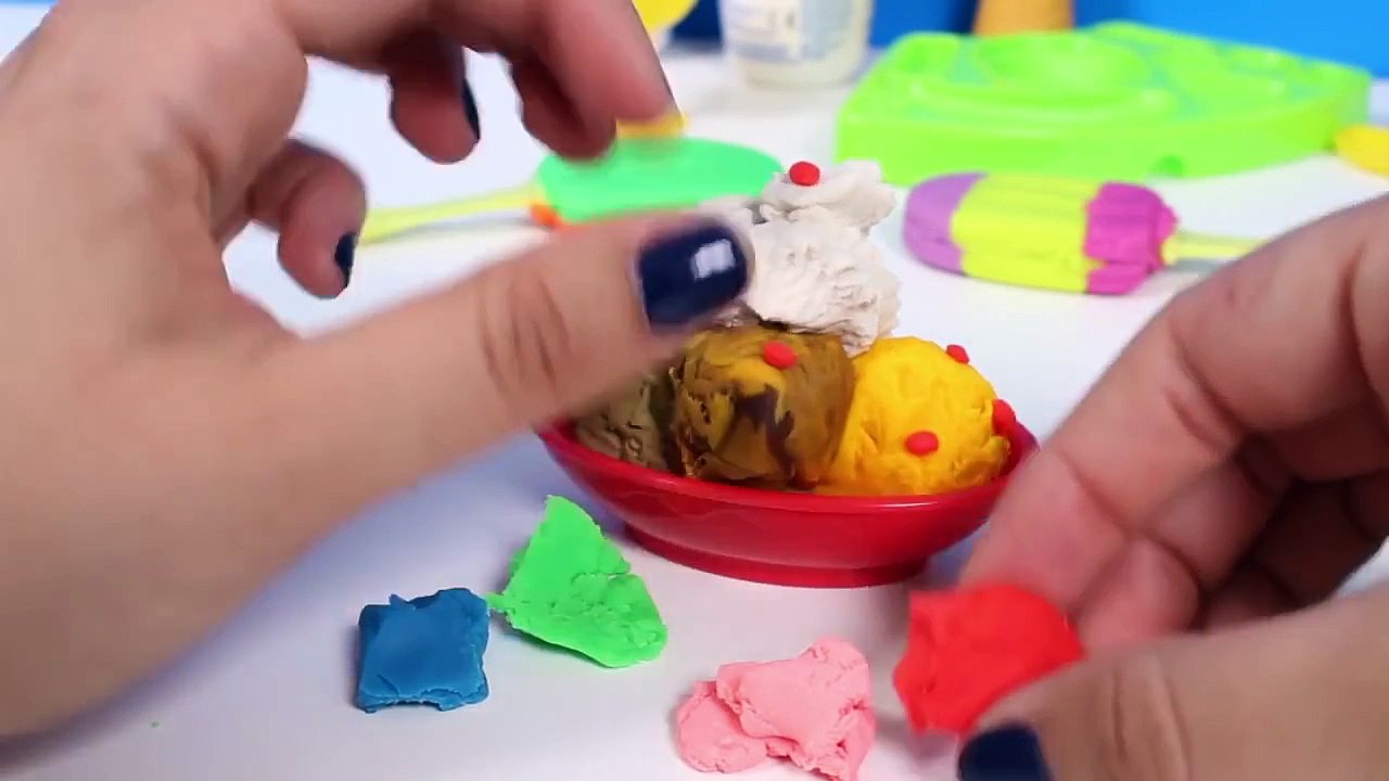 Ice Cream Set Play Doh Ice Creams Playset Deli Food Set Playdough Machine Toy Food Play Do
