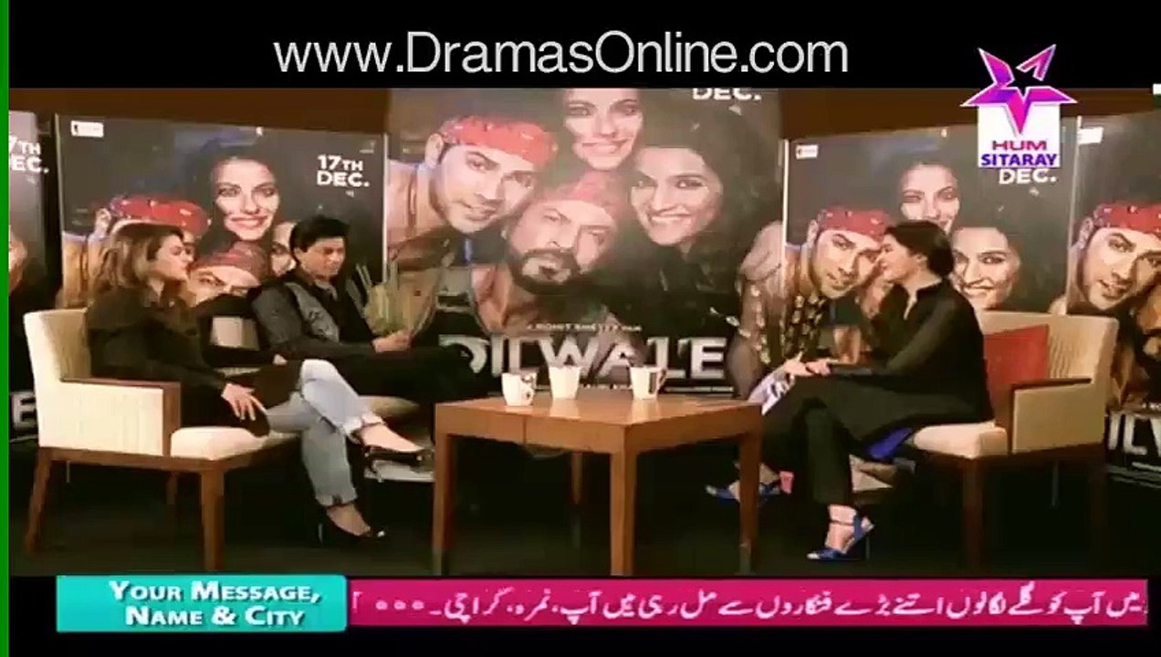 This is What Shahrukh Khan Said About Mahira in Shaista's Morning Show