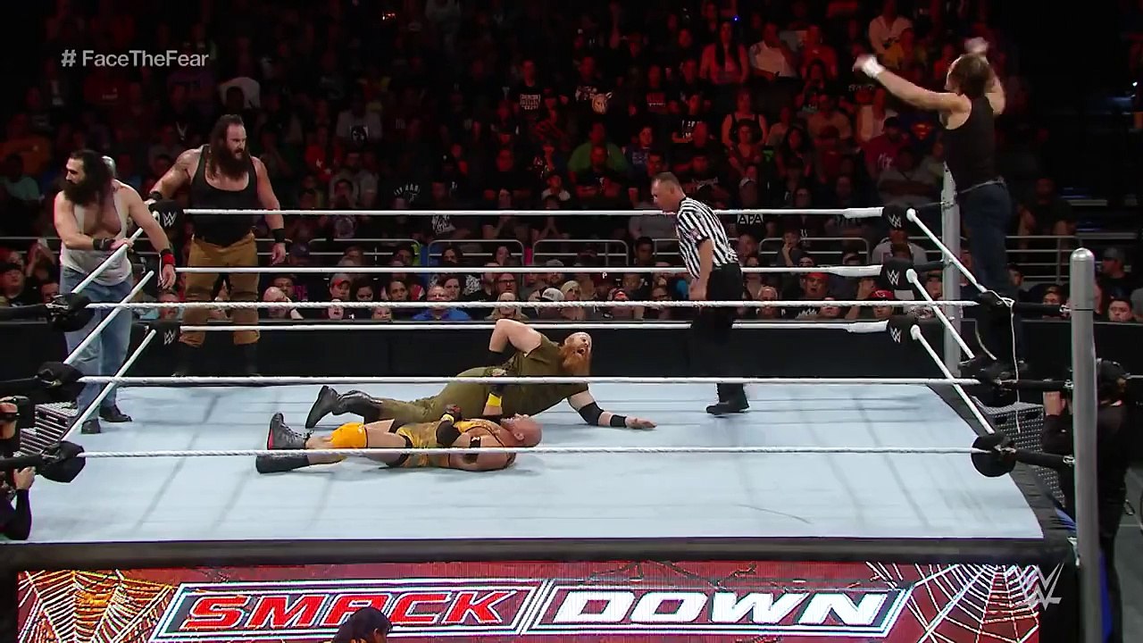 Dean Ambrose, Ryback & Cesaro vs. The Wyatt Family: SmackDown, Oct. 29, 2015