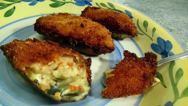 MEJILLONES TIGRE RELLENOS - recetas de cocina navideñas faciles y economicas de hacer