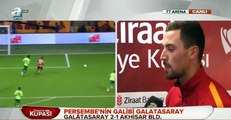 Galatasaray - Akhisar Belediye 2-1 | Maç sonu Sinan Gümüş'ün açıklamaları (17 Aralık 2015)