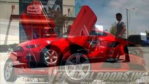 Mustang 6th Gen lambo doors by Vertical Doors, Inc.