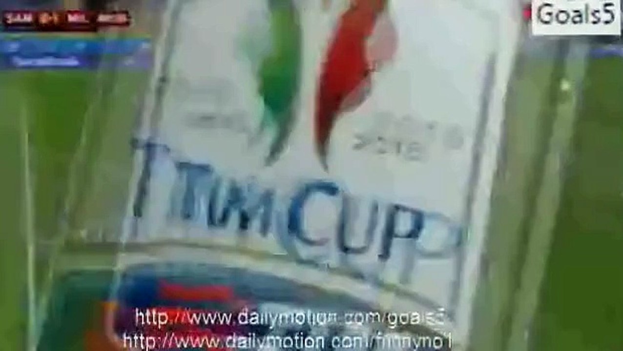 Sampdoria 0 - 2 AC Milan All Goals and Highlights Coppa Italia 17-12-2015