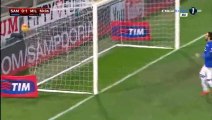 All Goals - Sampdoria 0-2 AC Milan - 17-12-2015 Coppa Italia