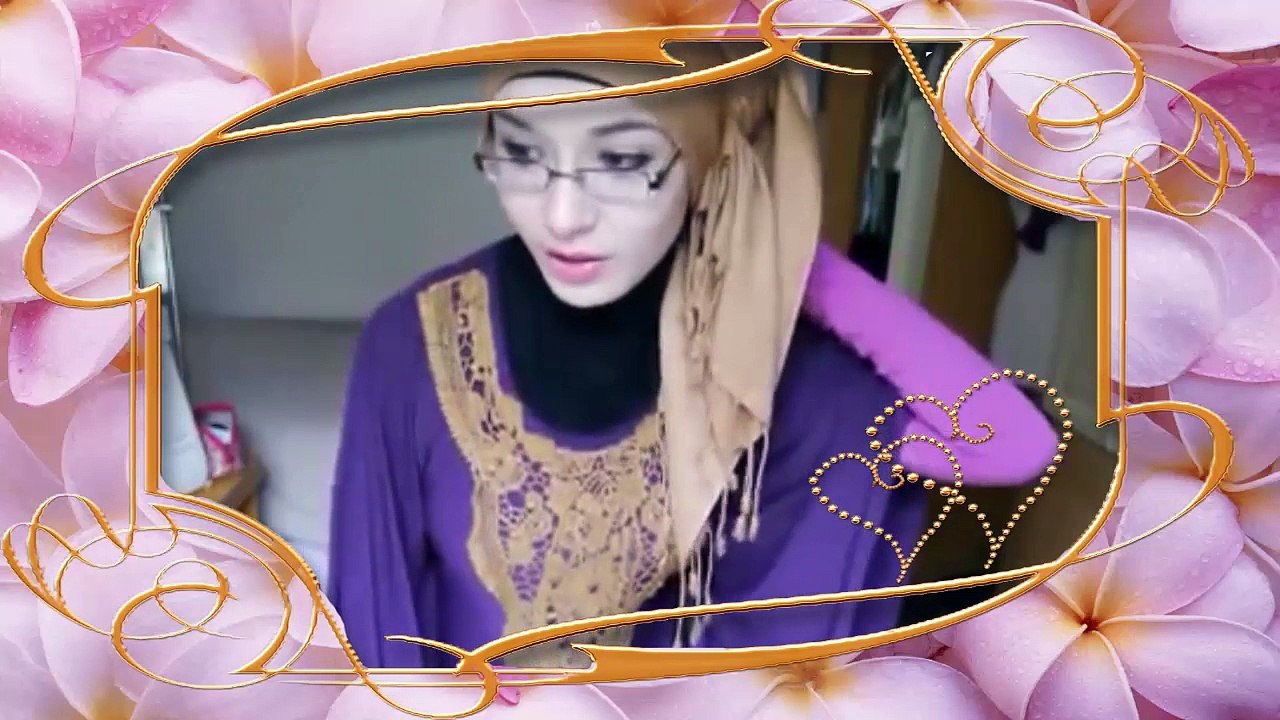 tutorial hijab segitiga paris l ArabesqueTurban