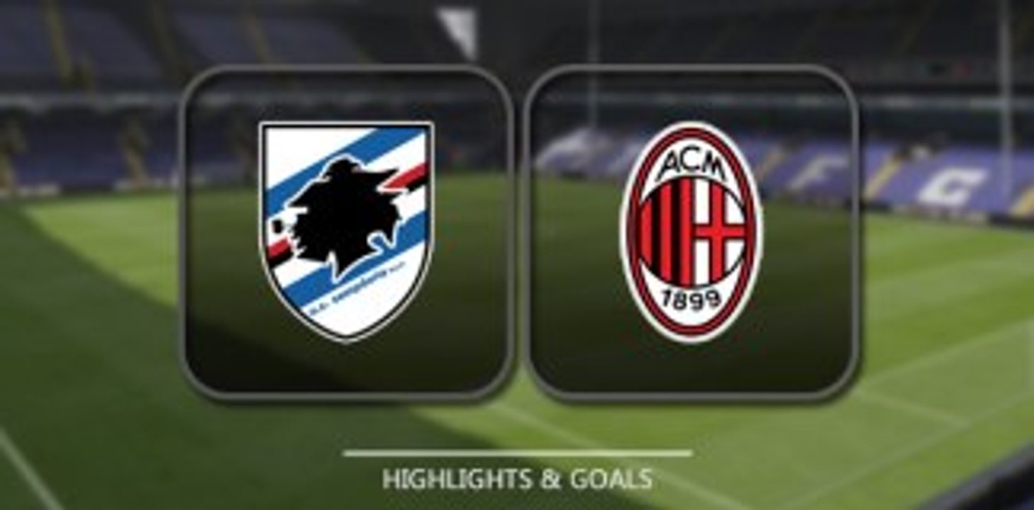Sampdoria vs AC Milan – Highlights & Full Match...