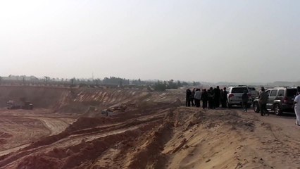 أعمال الحفر بقناة السويس الجديدة نوفمبر2014