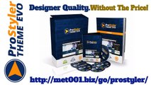 ProStylerEvo WP Theme  Drag N Drop Your Way To A Killer Website