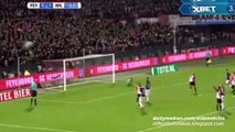 Dirk Kuyt Penalty Goal _ Feyenoord 2 - 1 Willem II 17.12.2015 HD