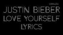 Justin Bieber Love Yourself (Lyrics On Screen HD) (Cover)