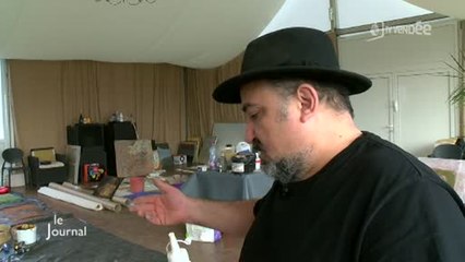 Culture : Rencontre avec l'artiste Slimane (Vendée)
