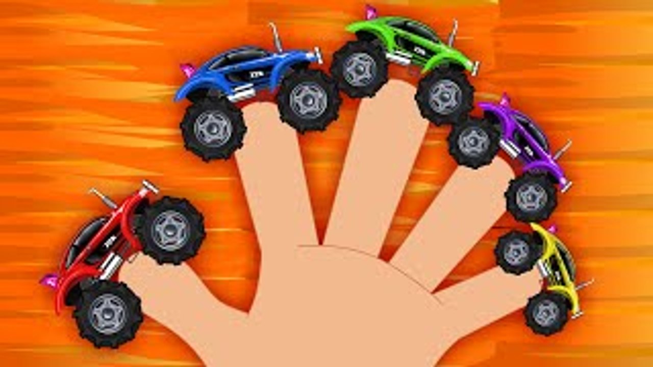 Sports Car Monster Truck | Sports car Finger Family | Racing car | Car Race For Kids
