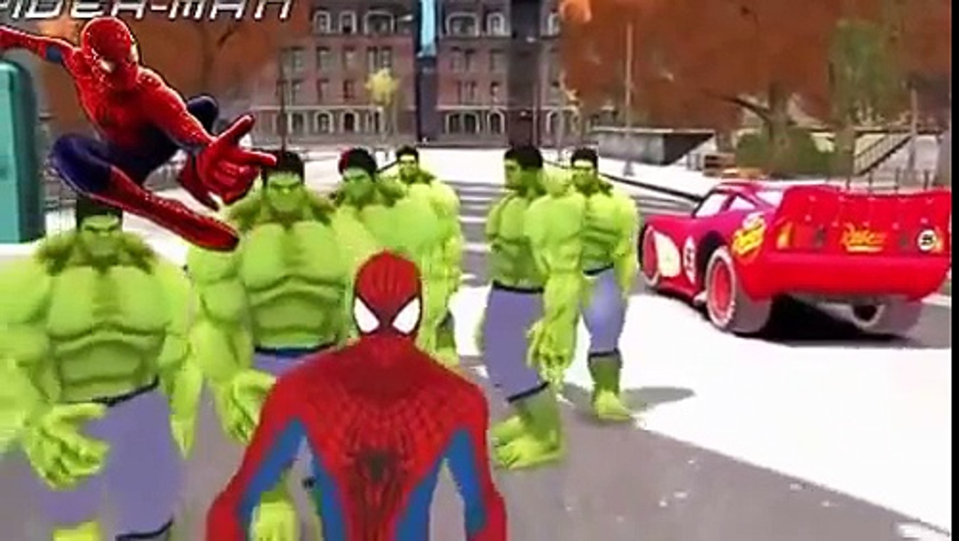 Örümcek adam Gta 5 Hulk Mod! Çizgi Film Oyun İzle Şimşek Mekkuin Araba  Oyunları - Dailymotion Video