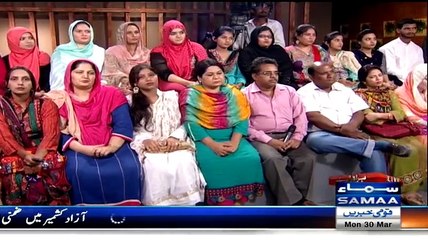 Subah Saverey Samaa Kay Saath, 30 March 2015 Samaa Tv