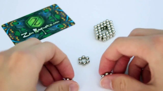 How To Make a Snowflake (Zen Magnets or Buckyballs)