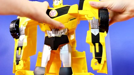 Transformers Super Bumblebee Battles Mars Robot Created By Imaginext Ninjas With Hulkbuste