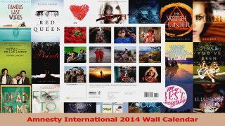 Download  Amnesty International 2014 Wall Calendar EBooks Online