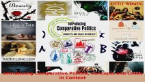 PDF Download  Introducing Comparative Politics Concepts and Cases in Context Read Full Ebook