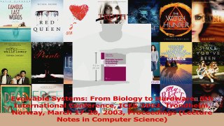 Read  Evolvable Systems From Biology to Hardware 5th International Conference ICES 2003 Ebook Free