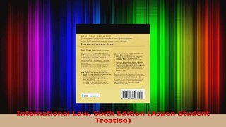 PDF Download  International Law Sixth Edition Aspen Student Treatise Download Full Ebook