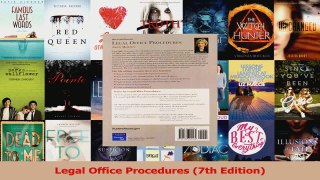 PDF Download  Legal Office Procedures 7th Edition Download Online