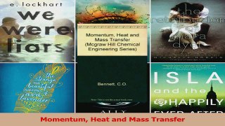 PDF Download  Momentum Heat and Mass Transfer PDF Online