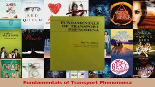 PDF Download  Fundamentals of Transport Phenomena PDF Full Ebook