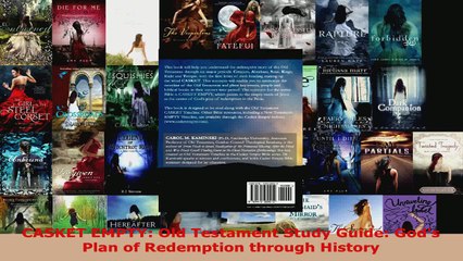 Download  CASKET EMPTY Old Testament Study Guide Gods Plan of Redemption through History EBooks Online