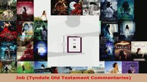 Read  Job Tyndale Old Testament Commentaries EBooks Online