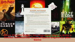 Read  Game Physics Engine Development How to Build a Robust CommercialGrade Physics Engine for Ebook Online
