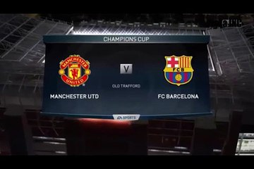 PS4 FIFA 15 Manchester United vs Barcelona - GamePlay (1)