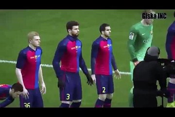 PS4 FIFA 15 Manchester United vs Barcelona - GamePlay (2)