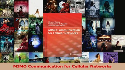 Read  MIMO Communication for Cellular Networks Ebook Free